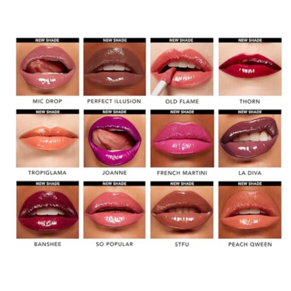 HAUS LABS by Lady‎ Gaga LE RIOT LIP GLOSS Ultra Shine FRENCH MARTINI - MSRP $35 - Picture 6 of 7